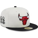 gorra-plana-blanca-y-negra-ajustada-59fifty-championships-de-chicago-bulls-nba-de-new-era