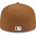 gorra-plana-marron-ajustada-59fifty-team-outline-de-los-angeles-dodgers-mlb-de-new-era