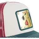 capslab-snoopy-joe-cool-joe2-peanuts-white-red-and-green-trucker-hat