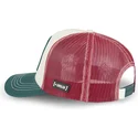 capslab-peanuts-snoopy-joe-cool-joe2-weiss-rot-grune-trucker-kappe