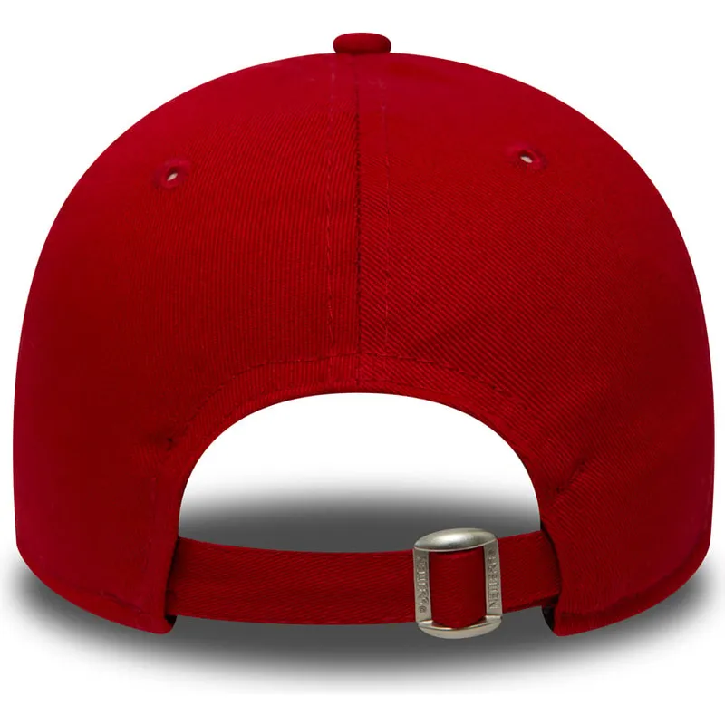 czerwona-regulowana-czapka-z-daszkiem-dla-chlopca-9forty-essential-new-york-yankees-mlb-new-era