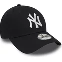 casquette-courbee-bleue-marine-ajustable-pour-enfant-9forty-essential-new-york-yankees-mlb-new-era