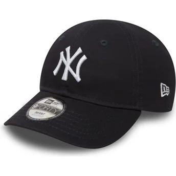 gorra-curva-azul-ajustable-para-nino-9forty-essential-de-new-york-yankees-mlb-de-new-era