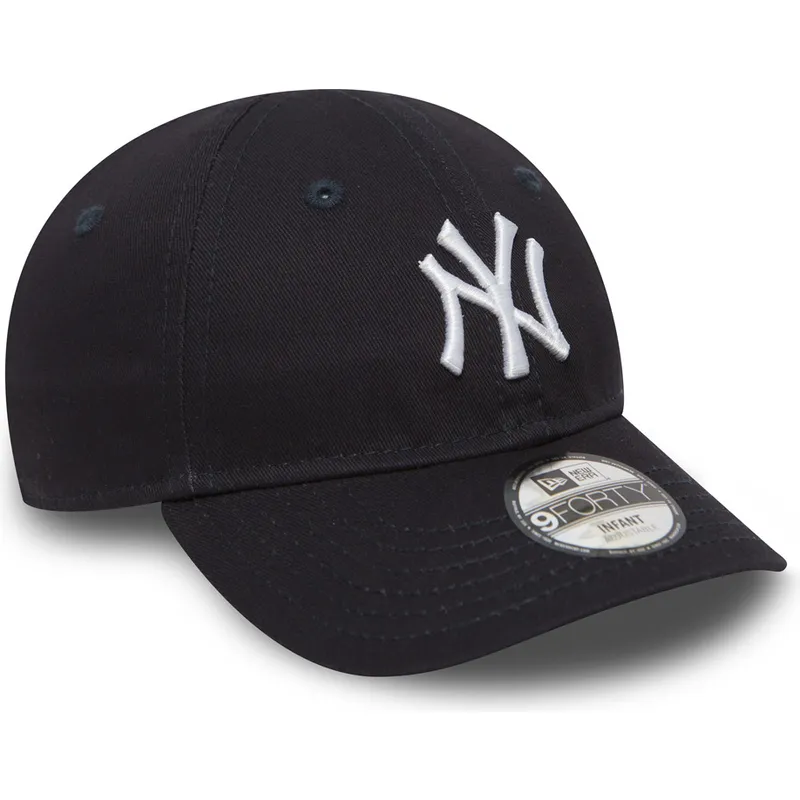 new-era-mlb-new-york-yankees-9forty-essential-verstellbare-blaue-kinder-cap