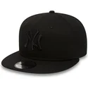 new-era-new-york-yankees-mlb-9fifty-black-on-black-svart-snapback-flat-keps