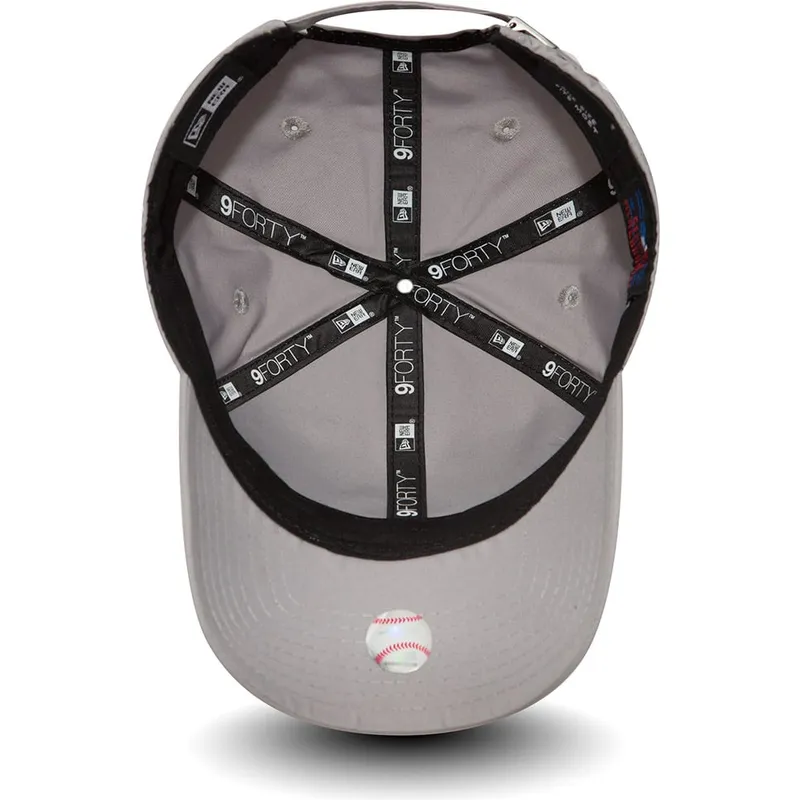 verstellbare-graue-kappe-9forty-flawless-logo-der-new-york-yankees-mlb-von-new-era