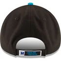 new-era-curved-brim-9forty-the-league-carolina-panthers-nfl-adjustable-cap-schwarz-und-blau