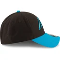 new-era-curved-brim-9forty-the-league-carolina-panthers-nfl-adjustable-cap-schwarz-und-blau