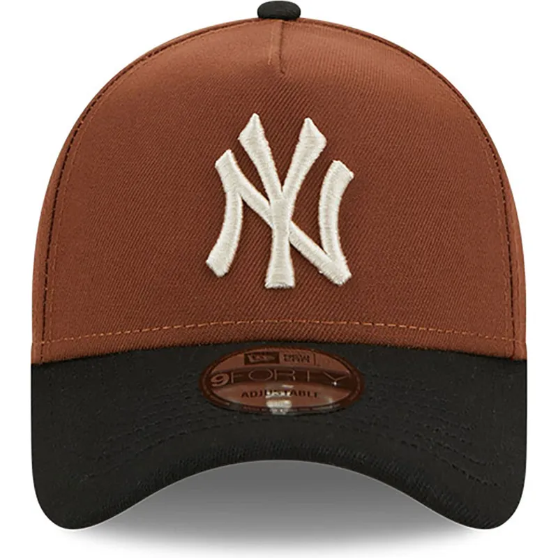 gorra-curva-marron-y-negra-snapback-9forty-a-frame-harvest-de-new-york-yankees-mlb-de-new-era