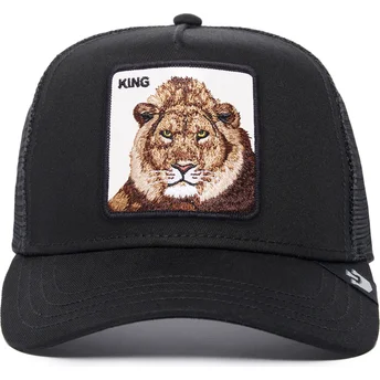 Καπέλο trucker μαύρο λιοντάρι The King Lion The Farm από Goorin Bros.
