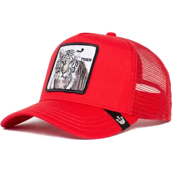 Gorra trucker roja tigre The White Tiger The Farm de Goorin Bros.