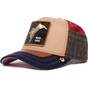 gorra-trucker-marron-y-azul-marino-burro-detention-seeker-ass-play-the-farm-de-goorin-bros