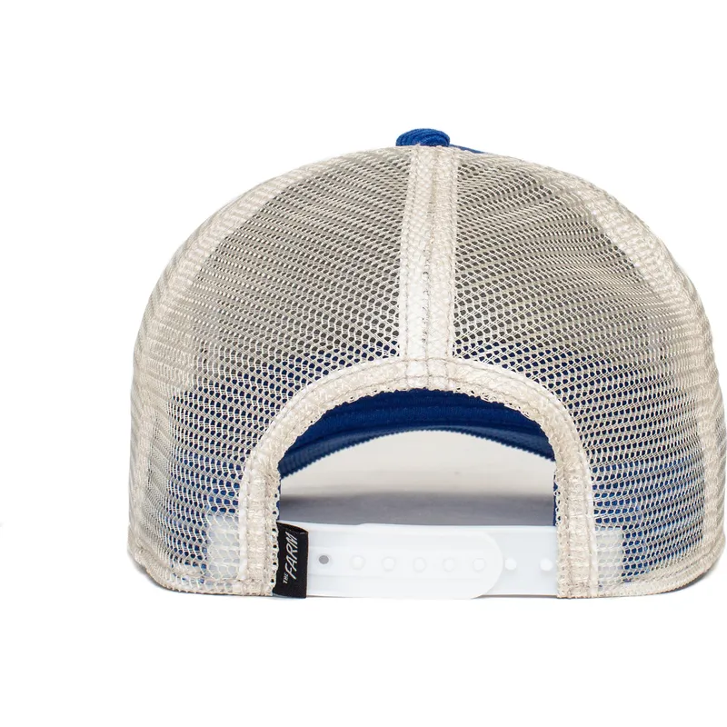 goorin-bros-the-farm-sly-stallione-corduroy-trucker-cap-in-blau-und-weiss-mit-pferdemotiv