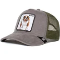 gorra-trucker-gris-y-verde-perro-bulldog-butch-wulbul-corduroy-the-farm-de-goorin-bros