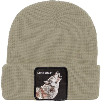 Gorro beige lobo Lone Wolf Singled Out The Farm de Goorin Bros.