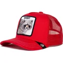 gorra-trucker-roja-para-nino-mapache-sticky-bandit-the-farm-de-goorin-bros