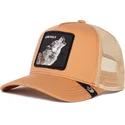 gorra-trucker-naranja-lobo-lone-wolf-truckin-the-farm-de-goorin-bros