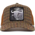 gorra-trucker-marron-bufalo-hard-hardwood-the-farm-de-goorin-bros