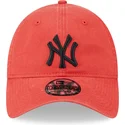 gorra-curva-roja-ajustable-con-logo-negro-9twenty-league-essential-de-new-york-yankees-mlb-de-new-era