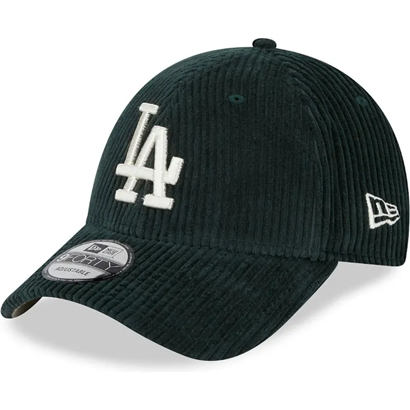 Atlanta Braves New Era MLB 9FORTY 940 Adjustable Cap Hat Dark Green Cr –  Capland