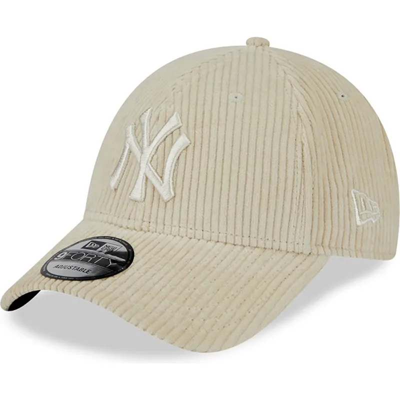 New era shop beige cap