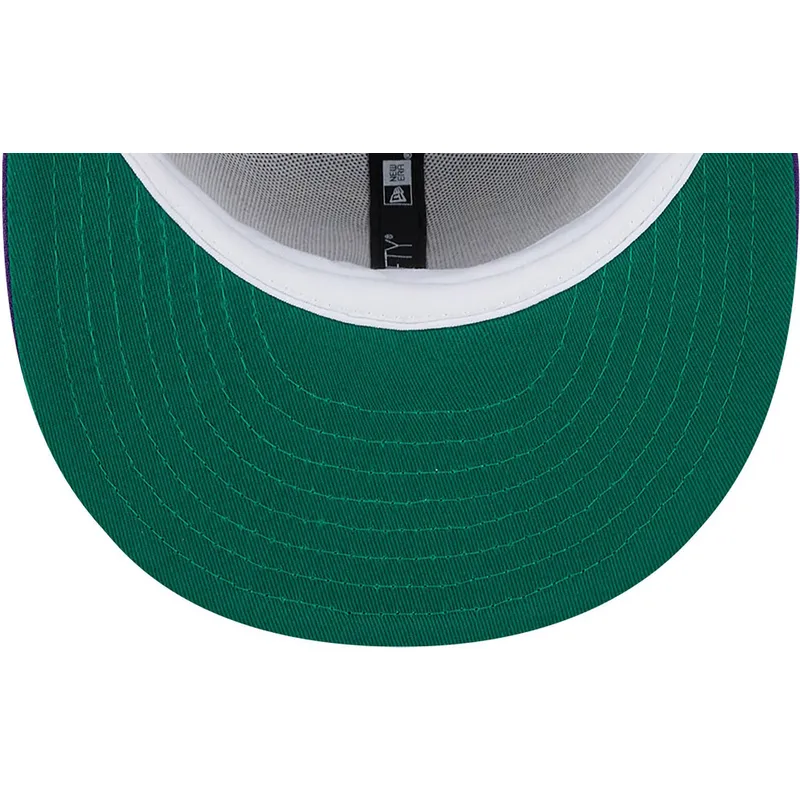 graue-und-violette-flatcap-snapback-9fifty-tip-off-2023-der-los-angeles-lakers-nba-von-new-era