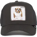 gorra-trucker-negra-perro-bulldog-butch-brutus-drake-the-farm-de-goorin-bros