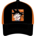 gorra-curva-negra-y-naranja-snapback-son-goku-nino-db3-gok4-dragon-ball-de-capslab