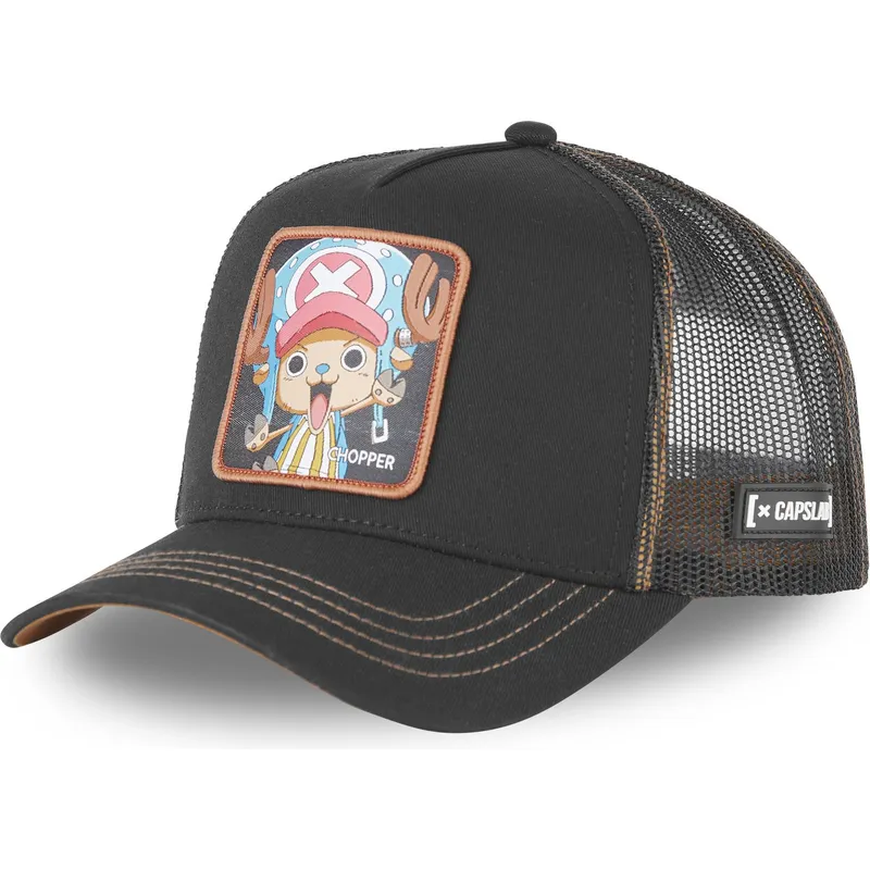Cappellino Snapback Capslab One Piece Rufy - Bianco E Nero, Taglia Unica Regolabile