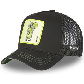 Καπέλο trucker μαύρο Mojito CAS2 MO1 Cocktails της Capslab