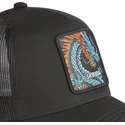 schwarze-trucker-cap-samurai-drache-dra1-beasts-von-capslab