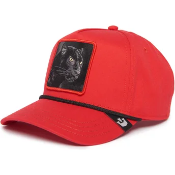 Κόκκινο καπέλο snapback με καμπύλη Panther 100 The Farm...