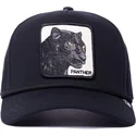 czarna-czapka-z-zakrzywionym-daszkiem-snapback-panther-100-the-farm-all-over-canvas-od-goorin-bros