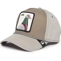 szara-czapka-z-zakrzywionym-daszkiem-snapback-homie-pigeon-100-the-farm-all-over-canvas-od-goorin-bros