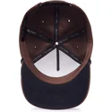 brazowa-czapka-z-zakrzywionym-daszkiem-snapback-prick-porcupine-100-the-farm-all-over-canvas-od-goorin-bros