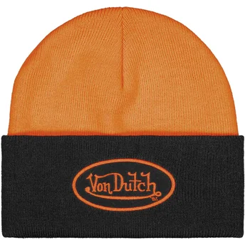 Gorro negro y naranja BON HIGH NO de Von Dutch