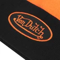 gorro-negro-y-naranja-bon-high-no-de-von-dutch