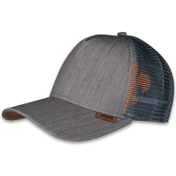 Gorra trucker gris HFT Linen 2014 de Djinns