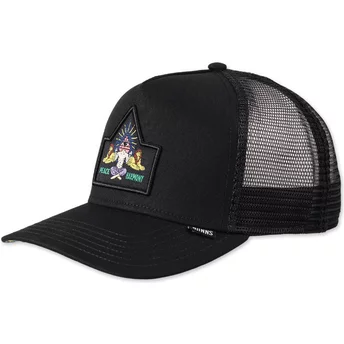 Djinns Peace & Harmony HFT Black Trucker Hat
