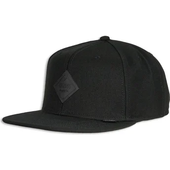 Μαύρο επίπεδο καπέλο snapback Monochrome της Djinns