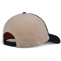 gorra-curva-negra-y-beige-snapback-hft-puffy-nylon-de-djinns