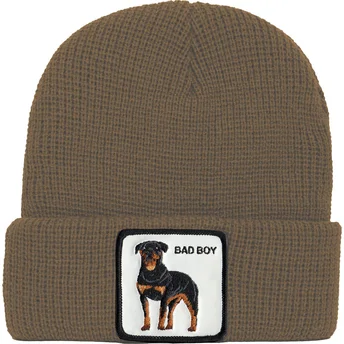 Gorro marrón perro rottweiler Bad Boy Ruff Stuff The Farm de Goorin Bros.