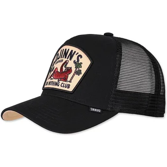 Czarna czapka trucker Do Nothing Club HFT DNC Sloth od Djinns