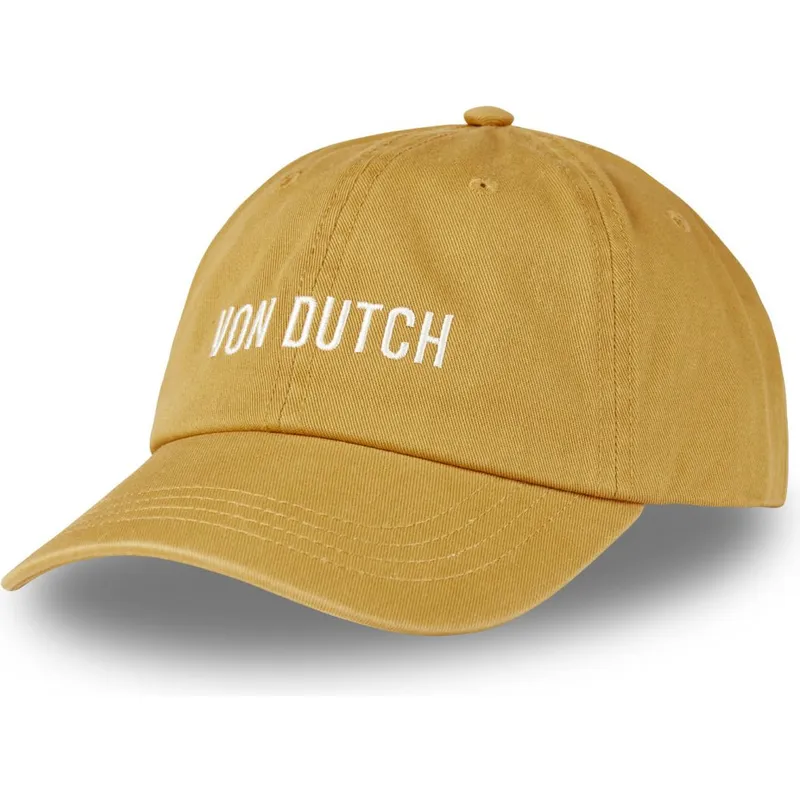 verstellbare-gelbe-dc-ca-curved-cap-von-von-dutch