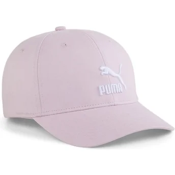 Ροζ ρυθμιζόμενο καπέλο με καμπύλη Classics Archive Logo της Puma