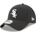 gorra-curva-negra-ajustable-9twenty-core-classic-de-chicago-white-sox-mlb-de-new-era