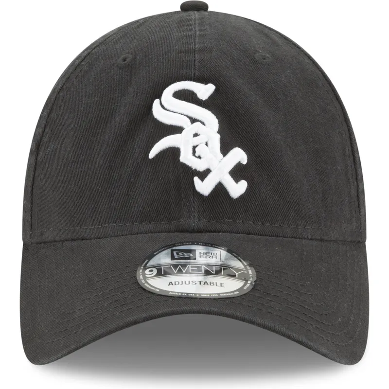 svart-bojd-justerbar-keps-9twenty-core-classic-fran-chicago-white-sox-mlb-av-new-era