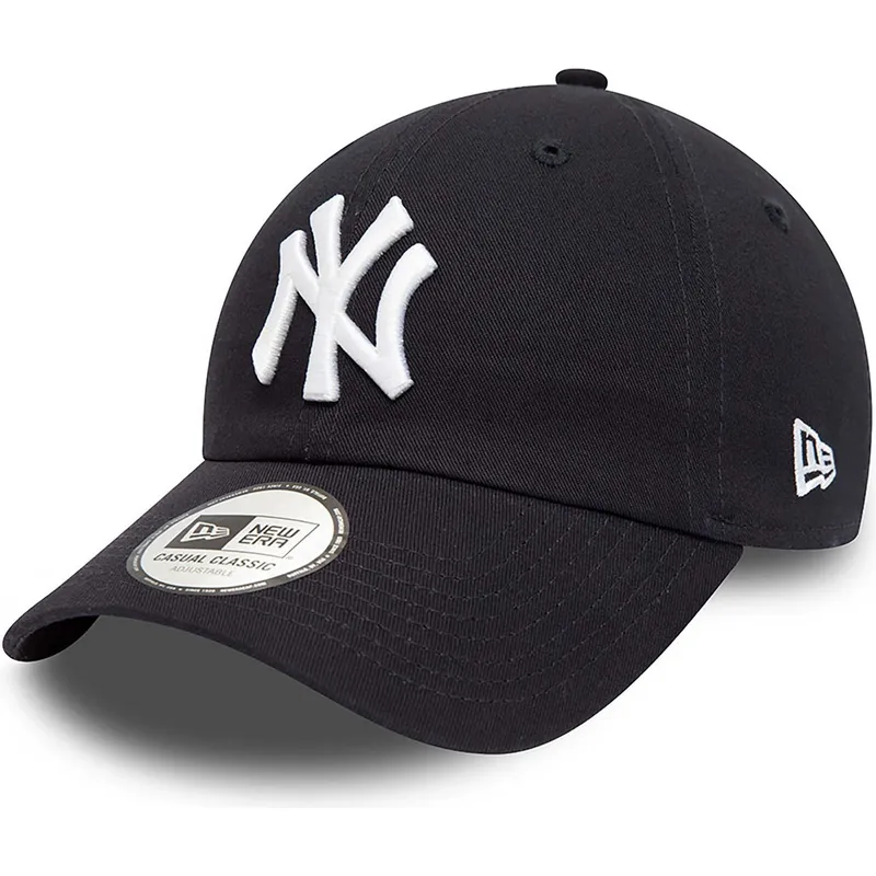 granatowa-zakrzywiona-czapka-z-regulacja-9twenty-league-essential-new-york-yankees-mlb-new-era