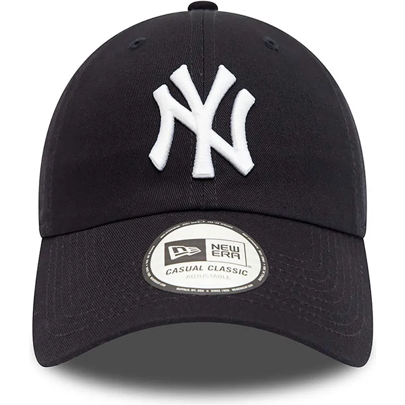 granatowa-zakrzywiona-czapka-z-regulacja-9twenty-league-essential-new-york-yankees-mlb-new-era