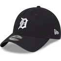 verstellbare-marineblaue-9twenty-core-classic-kappe-der-detroit-tigers-mlb-von-new-era